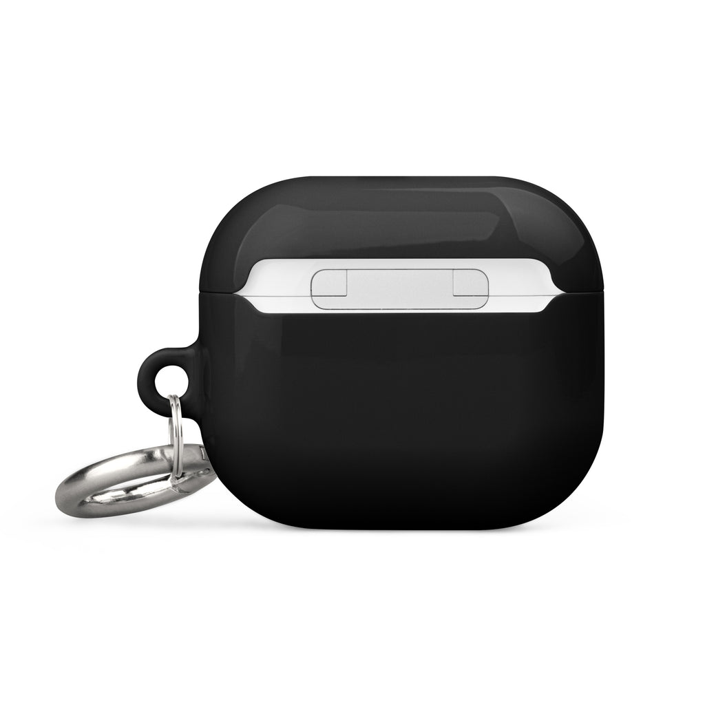 UNCØDED AirPods Case black AirPods Gen 3 protective case back view #group:airpods-gen3-black-blue