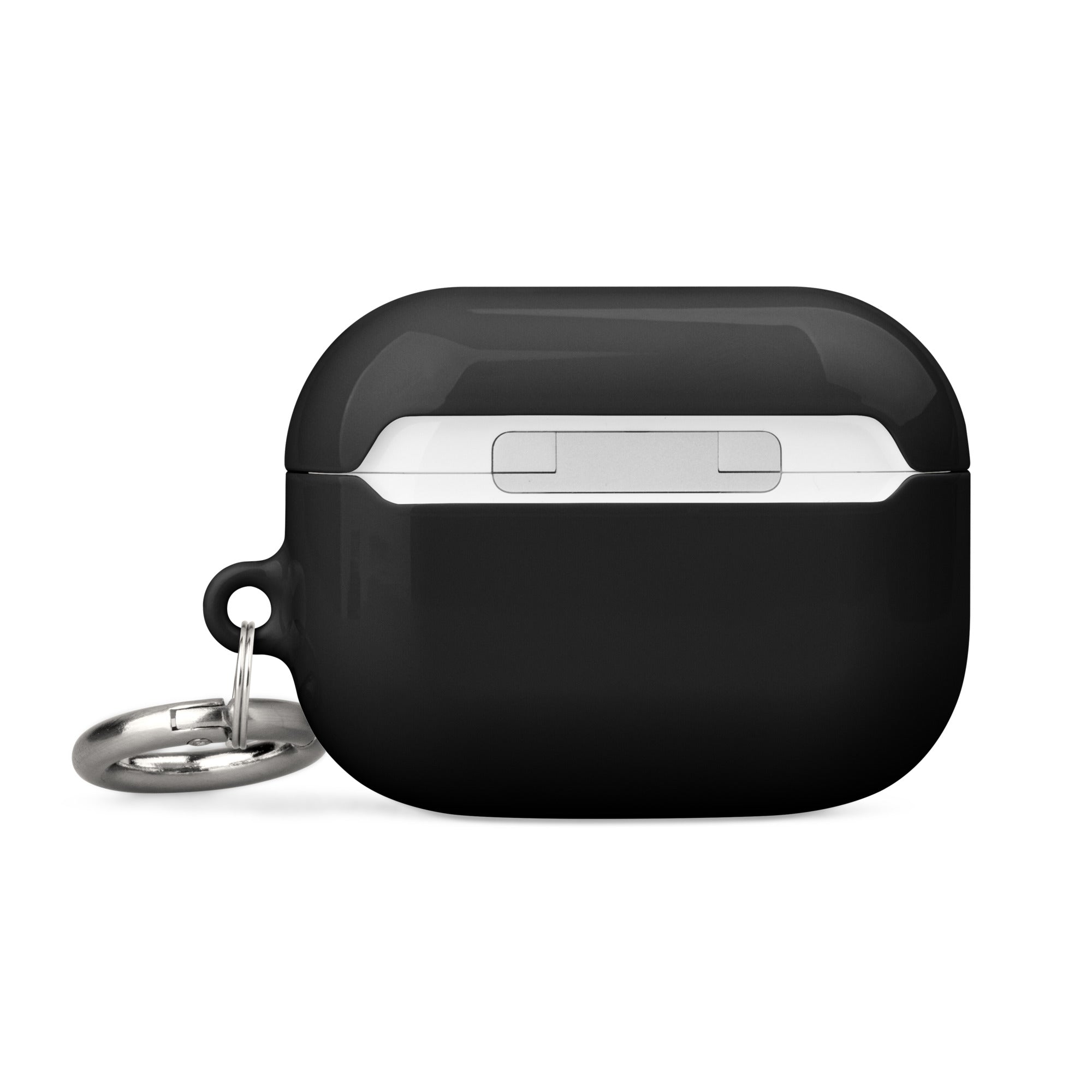 UNCØDED AirPods Pro Gen1 case black protective case back view #group:airpods-pro-gen1-black-red